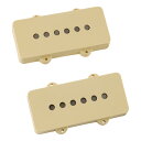 Fender J Mascis Signature Jazzmaster Pickup Set ギターピックアップJ Mascis Capsule Collectionは、ロックバンドDinosaur Jr.のギターレジェンド、J・マスキスと共同でデザインされ、彼のトーン、ルックス、フィーリングを表現したアクセサリー類をラインナップしています。J・マスキスのパーソナルアートワークと、ファズを利かせた重厚なリフと煽情的なソロで強烈な個性を生み出す彼のユニークなプレイスタイルに触発されたこのコレクションは、次世代プレイヤーに多大なインスピレーションを与えます。J Mascis Signature Jazzmaster Pickupsは、ファズの轟音で作り上げる巨大なサウンドウォールや、繊細なヴィンテージクリーンなど、様々なサウンドに対応するピックアップです。アルニコ2マグネットを採用し、J・マスキス指定のスペックで巻かれたこのピックアップは、彼のシグネイチャーJazzmasterトーンを再現します。アルニコ2マグネットは、一般的なJazzmasterピックアップよりも温かみのある音色で、ドライブやファズペダルとの相性も抜群です。・ウォームなヴィンテージトーンを奏でるエナメルコートのマグネットワイヤー・ウォームで甘いトーンが特徴のアルニコ2マグネットを採用・フラッシュマウントポールピースによる均一なストリングレスポンス・ワックスポッティング済み・ヴィンテージスタイルクロスワイヤーとファイバーボビン・取り付け用金具付属ピックアップコンフィギュレーション : SSリード線 : Cloth-coveredマグネットタイプ : Alnico 2マグネット線 : Enamel-coatedポールピース : Flatボビン材 : Fiberアウトプット : VintageDC抵抗 : Neck Pickup: 7.27K, Bridge Pickup: 7.31Kインダクタンス : Neck Pickup: 3.6 Henries, Bridge Pickup: 3.7 Henriesカラー : クリーム