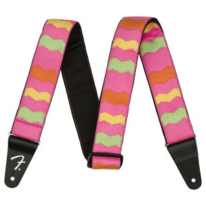 フェンダー Fender MonoNeon Woven Strap Neon Pink 2"