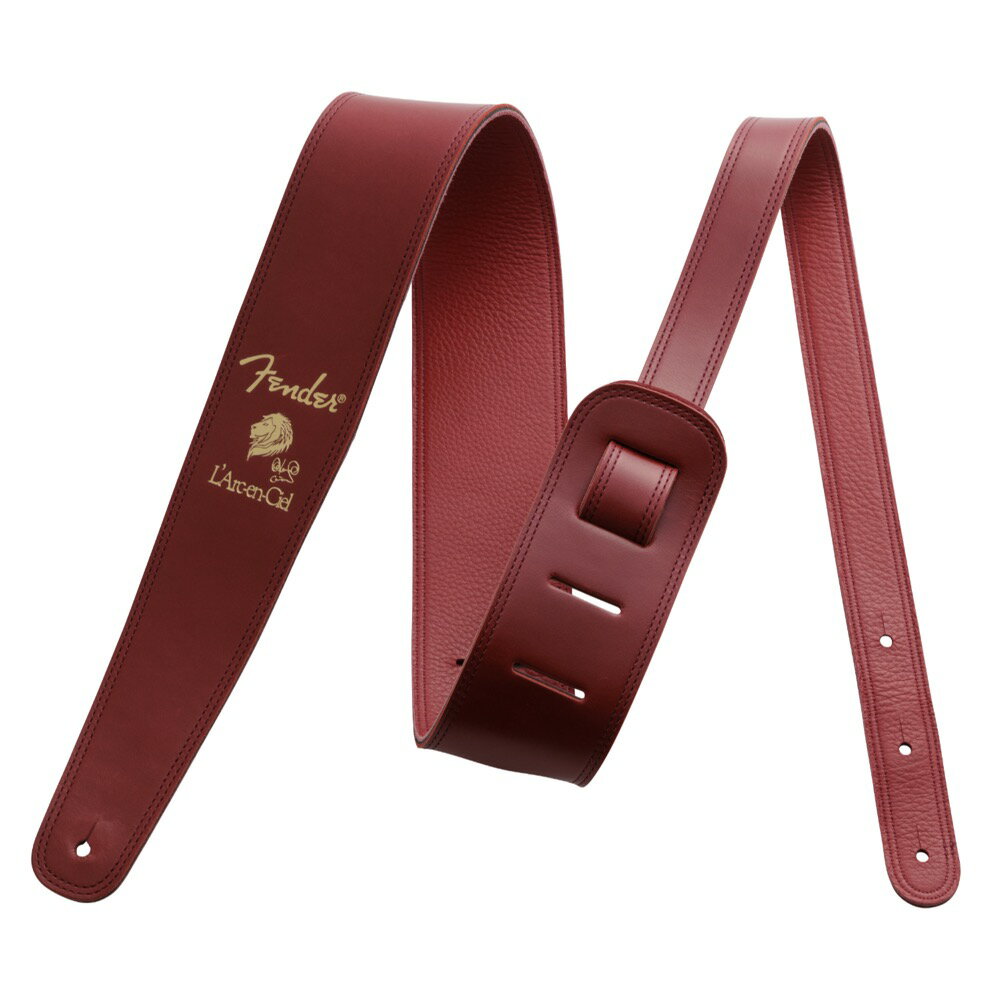 フェンダー Fender KEN SIGATURE STRAP Red ギターストラップ