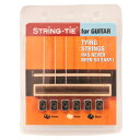 TENOR TST-G BK クラシックギター用ストリングタイ 6個セット