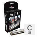 ホーナー ハーモニカ C調 HOHNER THE BEATLES ビートルズシグネチャーモデル C調 10ホールハーモニカ ブルースハープ ブルースハーモニカ