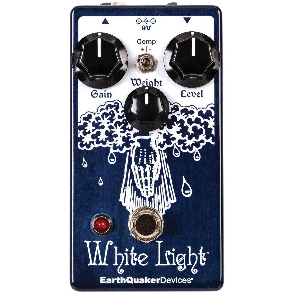 EarthQuaker Devices アースクエイカーデバイセス EQD White Light Blue Steel オーバードライブ ギターエフェクター