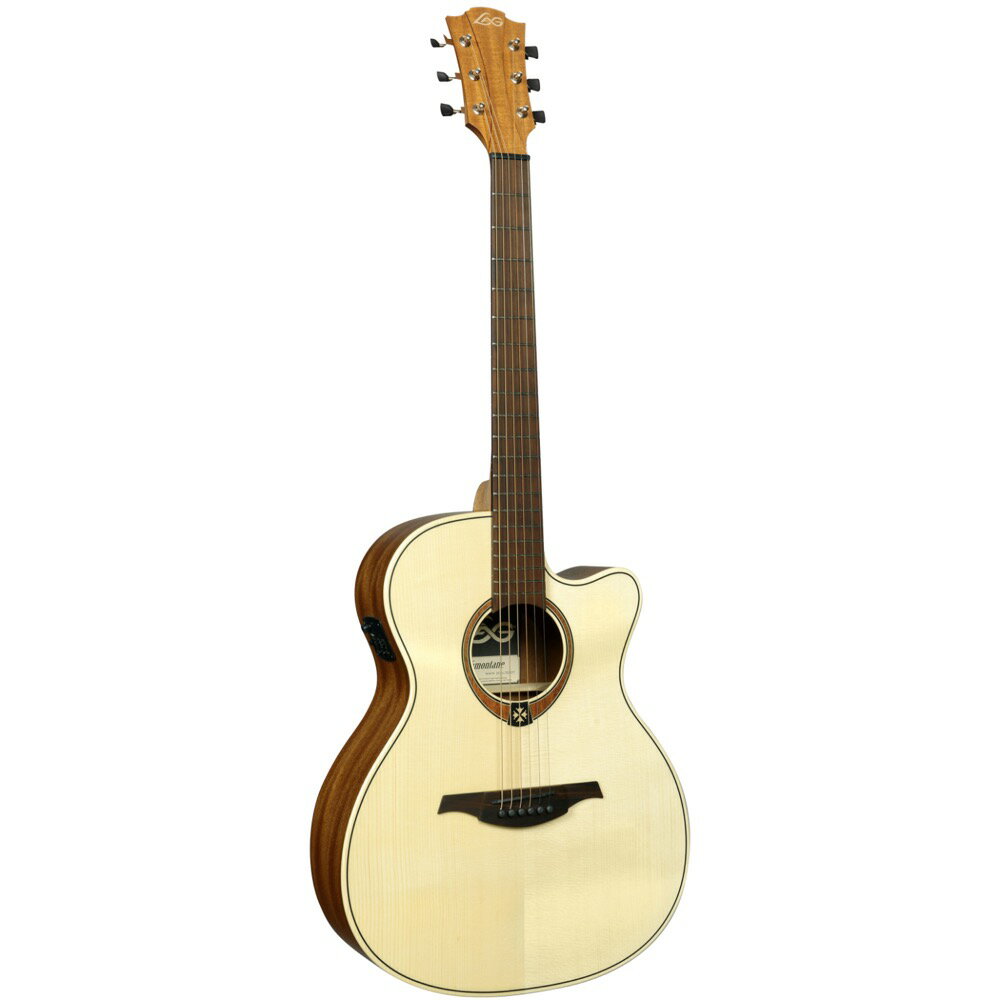 LAG GUITARS T70ACE-NAT アコースティックギター 2022年仕様 カッタウェイタイプ エレアコ アコースティックギターT70シリーズは、Tramontaneの特徴であるフランスならではの職人技と美しさを、エントリーレベルのアコースティックギターに盛り込んだモデルです。初心者には欠かせない快適な弾き心地と深みのある音色が、豊かな時間をあなたにもたらします。T70 NAT の特徴■ヘッド・ストック新しいヘッド・ストックのプレートには、スウィーテニア・マホガニー材を採用、デザインを一新しています。バックやサイドに使用されている木材とマッチし、ギターに新しいアイデンティティを与えています。■ペグよりピュアでヴィンテージ感のあるギターを実現する新型オープンギアマシンヘッド。この新しいマシンヘッドは、チューナーの機構が見えるように設計されており、これまでとは異なる個性的な外観を実現しています。■ブレーシング新しいT70 のブレーシングには、シトカ・スプルースを採用。手頃な価格で、強く、軽い木材により、豊かな弦振動をもたらします。素晴らしいサウンド、素晴らしい外観、そして高いコスト・パフォーマンスを実現します。■バック＆サイド新しいルックスと、より優れたサウンドが何よりの特徴です。T70 のバック＆サイドは、ヘッドストックとともにスウィーテニア・マホガニーに変更されました。ルックス良し、演奏良し!の材と言えるでしょう。TRAMONTANE 70 T70ACEAUDITORIUMSpecifications・エレクトロニクス : DirectLag GT2 (Volume, egaliseur 3-bandes, accordeur, phase)・カテゴリ : スチール弦ボディ・シェイプ・カラー : ナチュラル・シェイプ : オーディトリアム・スケール : 650 mm・トップ : エンゲルマン・スプルース・トラスロッド : ダブルアクション・ナット幅 : 43 mm・ナット幅 : Black graphite wedge / 72 mm ＆ 43 mm・ネック : Okoume・バック＆サイド :スウィーテニア マホガニー・フィニッシュ : Satin・フレットの種類 : Medium Silver Nickel・フレット数 : 20・ブリッジ : ブラウンウッド・ブレイシング : Xブレイシング・弦 : スチール・弦の本数 : 6・指板 : Brown BrankoWood・指板R : 350 mm