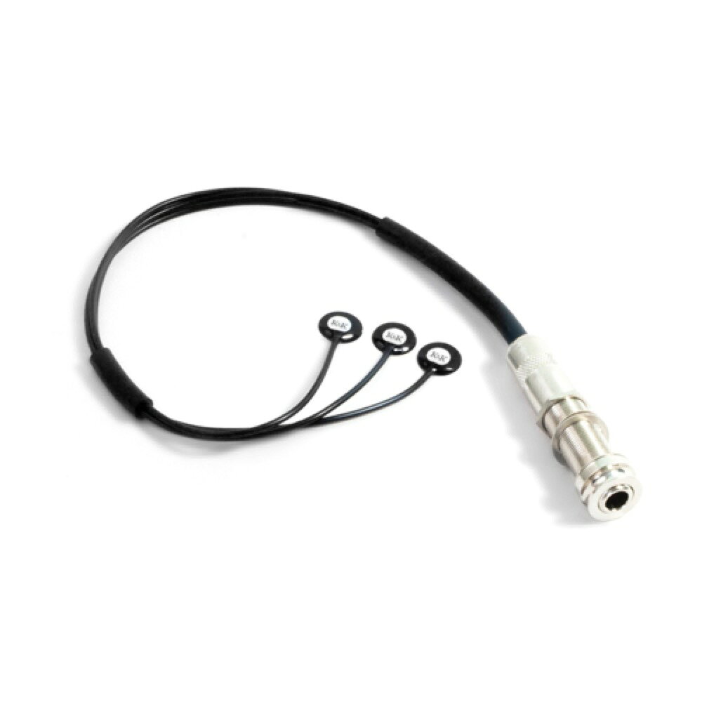 K&K Sound PURE MINI アコースティックギター用ピエゾピックアップ※パーツの取り扱いには、相応の技術と知識が必要になります。自己責任にて取り扱い可能な方のみ、ご検討下さい。取り付け時に起った、楽器及びパーツの破損・損傷等につきましては当店は保証出来ません。あらかじめご了承下さい。Pure Miniは、3つのピエゾヘッドを持つピックアップです。アコースティックギターに内蔵して装着できるようにデザインされています。ブリッジ下に3つのヘッドを装着してピックアップすることでサウンドのバランスが取り易くなり、アコースティックギターに最適な周波数特性が得られます。基本的に瞬間接着剤での取り付けをお勧めしていて、そのための冶具も付いています。瞬間接着剤を使わない場合には付属の両面テープも使用できます。※ 瞬間接着剤はゼリータイプ（ジェルタイプ）のものをご使用ください。【付属品】・取付治具・白色ピン（ガイド用）・ゴルフ・ティー（ガイド用）・パテ（作業用）・両面テープ