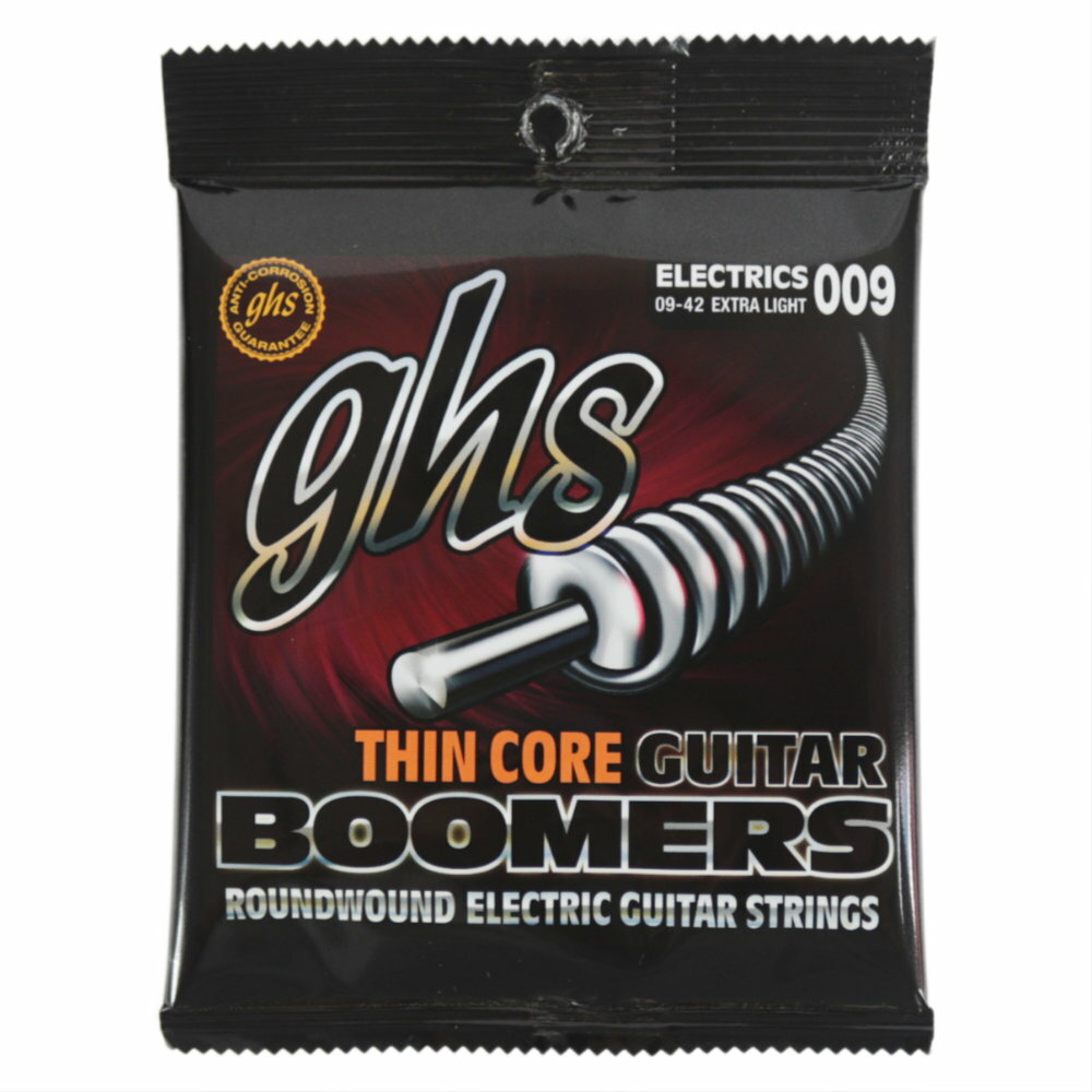 GHS TC-GBXL Thin Core Boomers EXTRA LIGHT 009-042 エレキギター弦