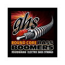 GHS RC-ML3045 Round Core Bass Boomers MEDIUM LIGHT 045-100 エレキベース弦※画像はサンプルです。詳細に関しては、商品説明をご確認ください。丸い芯線(通常のBASS BOOMERSは六角芯)を使用。レンジが広く特に中低音が強調されます。高音域はマイルドになり、全体的にソフトな出音。37.25"はGHSの中で最も長いベース弦になります。34"スケールのベースには一般的なブリッジ仕様にも裏通し仕様にも対応し、35"スケールで一般的なブリッジ仕様のベースに対応しています(裏通しには適応しない場合あり)。・型番：RC-ML3045・ゲージ：RC-DYB45 , RC-DYB65 , RC-DYB80 , RC-DYB100※ 1セットでの販売です。