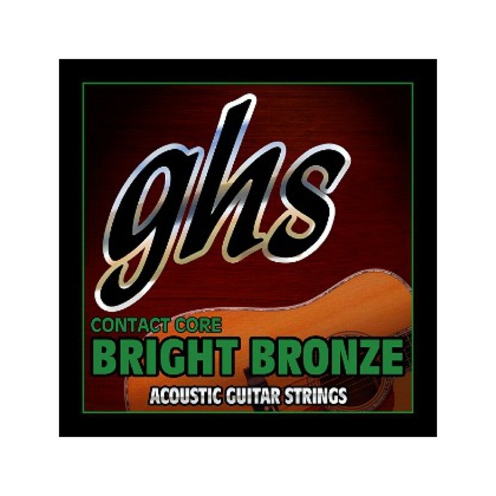 GHS CCBB40 ContactCore Bright Bronze MEDIUM 013-056 アコースティックギター弦※画像はサンプルです。詳細に関しては、商品説明をご確認ください。Contact Core弦は、独自のコンタクトコアに80/20 の 銅/亜鉛合金を巻いたもので、もっともブライトなトーンを持っています。さらにボールエンド近くでは巻きを除き響きを強めています。80/20 Copper Zinc・型番：CCBB40・Medium・ゲージ：.013 , .017 , CBB26 , CBB36 , CBB46 , CBB56※ 1セットでの販売です。