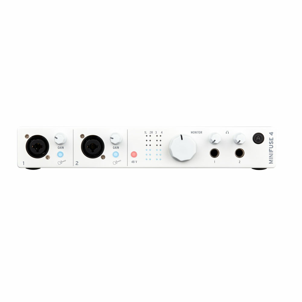 ARTURIA MINIFUSE 4 WHITE オーディオインターフェイス ミニフューズ