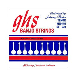 GHS 230 JOHNNY BAIER SIGNATURE Medium 4弦バンジョー弦