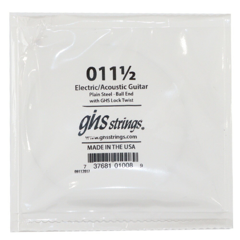 chuya-online 塼䥪饤㤨GHS 011 1/2 Singles Plain Steel Strings .0115  Х鸹פβǤʤ220ߤˤʤޤ