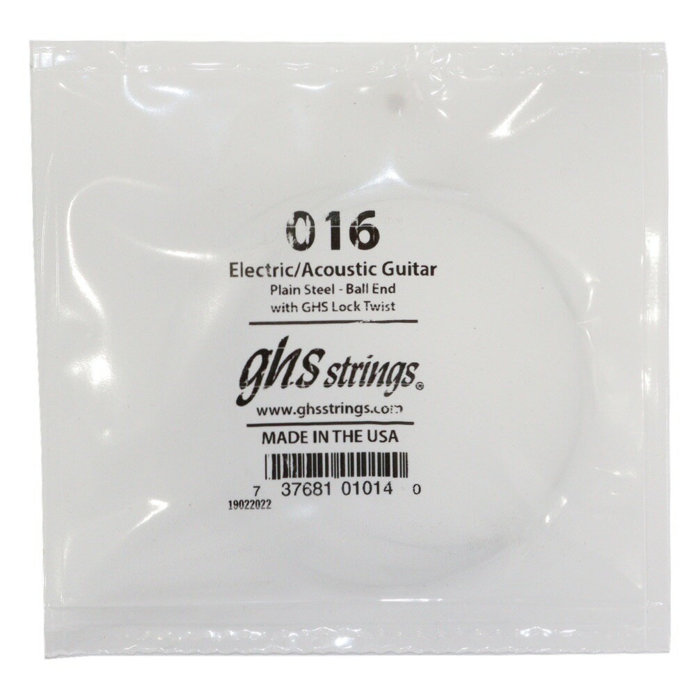chuya-online 塼䥪饤㤨GHS  016 Singles Plain Steel Strings .016  Х鸹פβǤʤ220ߤˤʤޤ