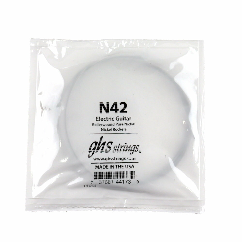 GHS N42 Singles Nickel Rockers ROLLERWOUND .042 エレキギター用 バラ弦のサムネイル