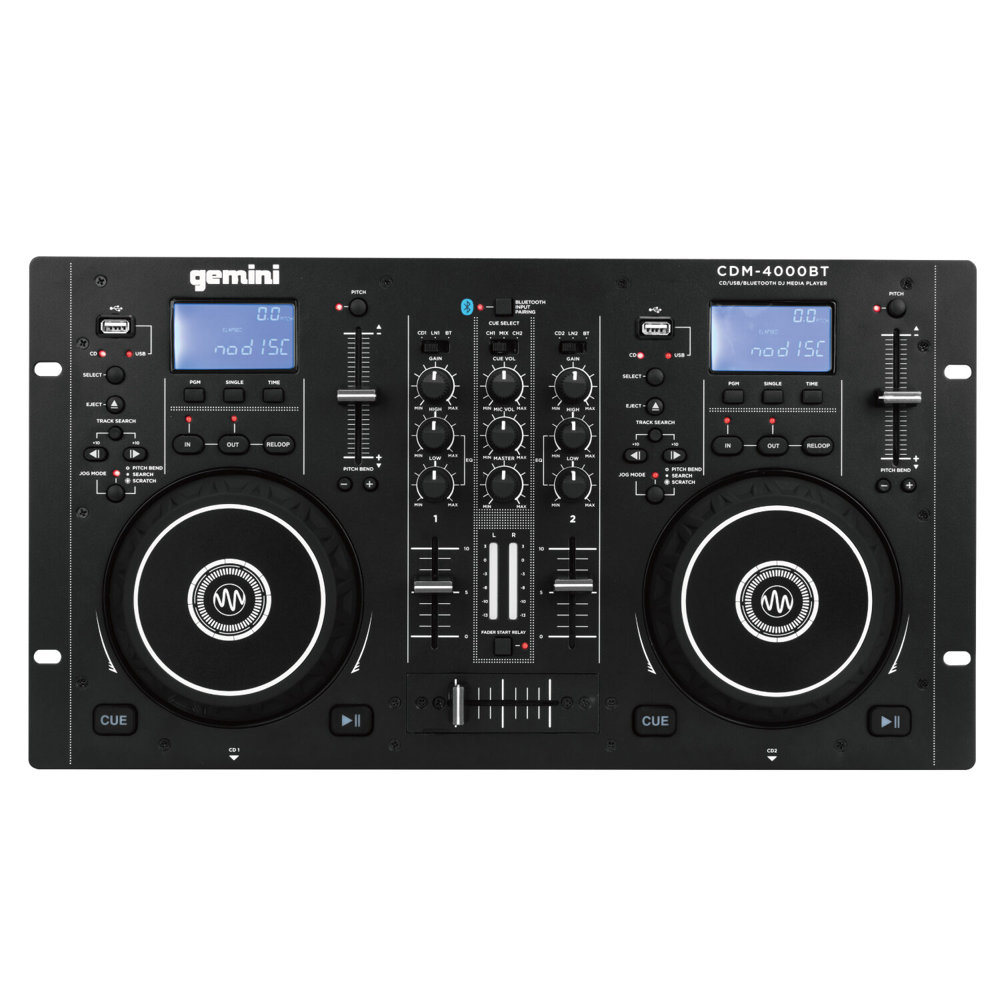 gemini CDM-4000BT オールインワンCDJコンソール