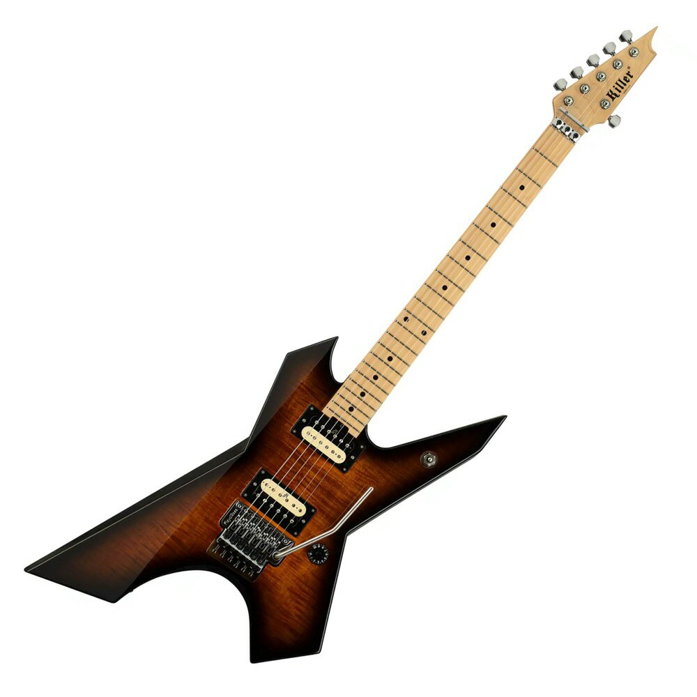 Killer KG-Exploder II Flame Top Brown Sunburst GLM^[