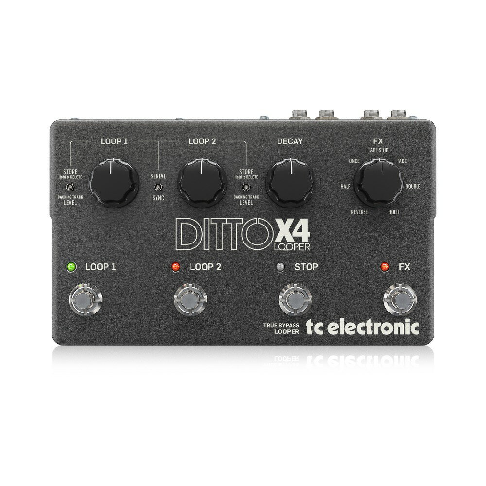 tc electronic DITTO X4 LOOPER ルーパー ギターエフェクター