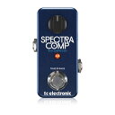 tc electronic SPECTRACOMP BASS COMPRESSOR コンプレッサー ベースエフェクターTonePrint機能を搭載したベース用コンプレッサーペダル主な特長・ベース用にチューニングされたスタジオグレードのマルチバンドコンプレッサー・TonePrint機能を搭載し、著名アーティストTonePrintをインポート可能・TonePrint Editorにより高度なパラメーター編集が可能・1ノブのシンプルな操作性・OFF時に原音を損なわないトゥルーバイパス設計仕様・電源: スタンダード5.5 x 2.1mm DC・消費電力: 9V センターマイナス100mA（電源アダプター別売り、電池駆動不可）・サイズ: 48 x 48 x 93 mm（W x H x D）ARコンテンツ・SPECTRACOMP BASS COMPRESSOR