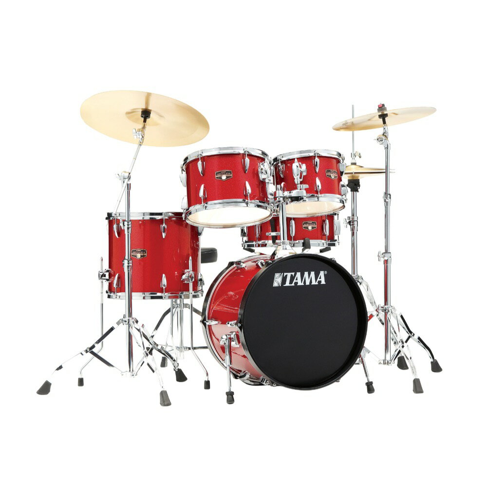 TAMA タマ IMPERIALSTAR IP58H6RC-BRM シンバル付き 18