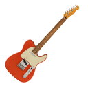 Fender フェンダー Player Plus Telecaster PF Fiesta Red エレキギターPlayer Plus Telecasterは、クラシックなフェンダーデザインにプレイヤーを意識した実用的な機能とエキサイティングな新フィニッシュを融合させ、優れた演奏体験と紛れもないスタイリングを提供します。本モデルは、2基のPlayer Plus Noiselessピックアップを装備し、ハムノイズを抑制したウォームで甘いTelecasterトゥワングトーンを提供します。トーンコントロールはプッシュ／プル仕様となっており、両ピックアップをシリーズ（直列）モードで鳴らすことができ、サウンドにパワー感とふくよかさを加えることが可能です。サテンフィニッシュのModern "C "シェイプPlayer Plus Teleネックは、手にぴったりとフィットし、滑らかなエッジのロールオフ処理が心地よさを提供します。12インチラジアス指板と22本のミディアムジャンボフレットはリードプレイに適しており、弦落ちを気にすることなく、アグレッシブなベンディングを可能にします。モダンな仕様の6連ブロックスチールサドル付きTelecasterブリッジがブライトさを付与し、ロッキングチューナーが抜群のチューニングの安定性と容易な弦交換を実現します。フェンダーの伝統的なスタイル、先進的なパフォーマンス、そして魅力的な新しいフィニッシュを備えたPlayer Plus Telecasterは、あなたのクリエイティビティを刺激し、ワンランク上のプレイをサポートします。【スペック】Generalシリーズ：Player Plusオリエンテーション：Right-Handカラー：Fiesta Red原産国：MXNeckヘッドストック：Telecasterネック：Mapleネックフィニッシュ：Satin Urethaneネックシェイプ：Modern "C"ネック：4-Bolt Standardフィンガーボードラジアス：12" (305 mm)FINGERBOARD MATERIAL：Pau Ferroポジションインレイ：White Pearloid Dotサイドドットフレット数：22トラスロッド：Single Action, Head Adjustナット：Synthetic Boneナット幅：1.685" (42.8 mm)ナットの素材：Synthetic Boneボディボディ：Alderボディフィニッシュ：Gloss Polyesterボディシェイプ：Telecasterボディ素材：AlderHardwareブリッジ：6-Saddle Strings-Through-Body Teleピックガード：3-Ply Mint GreenPICKUP COVERS：Neck: Chrome; Bridge: Blackコントロールノブ：Knurled Flat-TopSWITCH TIP：Blackハードウェアフィニッシュ：Nickel/Chromeチューニングマシーン：Deluxe Cast/Sealed Locking (all short posts)ストリング：Fender USA 250LR Nickel Plated Steel (.009-.046 Gauges), PN 0730250404NECK PLATE：4-BoltSTRAP BUTTONS：Vintage-StyleElectronicsブリッジピックアップ：Player Plus Noiseless Teleネックピックアップ：Player Plus Noiseless Teleピックアップコンフィギュレーション：SSコントロール：Master Volume, Master ToneSWITCHING：3-Position Blade: Position 1. Bridge Pickup, Position 2. Bridge and Neck Pickups, Position 3. Neck PickupAUXILIARY SWITCHING：Push/Pull Tone Control Activates Series Modeケース/ギグバッグ:Included: Deluxe Gig Bag