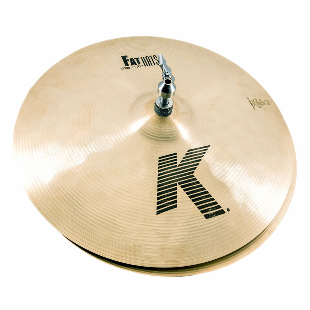 ZILDJIAN 15” K Fat Hats K1436 ファットハイハット ペア