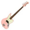 XNC[/XNCA Squier FSR Affinity Series Jaguar Bass H LRL MPG Shell Pink GLx[X