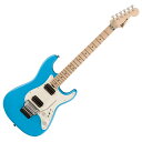 Charvel シャーベル Pro-Mod So-Cal Style 1 HH FR M Infinity Blue エレキギター40年に及ぶハイパフォーマンスギター製作のノウハウを元にデザインされたCharvel Pro-Mod So-Cal Style 1 HH FR Mは、モダンな機能と多彩なサウンドを備え、すべてのギタリストが満足する洗練された演奏体験を提供します。高速プレイをサポートする高次元の演奏性とSo-Calスタイルへの愛から生まれたこのギターには、Charvelをハイパフォーマンスギターの分野における伝説的なブランドにまで引き上げた、クラシックな技術力と革新的なデザイン要素が詰め込まれています。Pro-Mod So-Cal Style 1 HH FR Mは、アルダーから美しく切り出されたボディに、グラファイト補強ロッドを内蔵した堅牢なボルトオンメイプルネックを備え、環境変化による影響を最小限に抑えます。ヒールマウントのトラスロッド調整ホイールにより、ネック調整も容易に行えますールマウントされたトラスロッド調整ホイールは、迅速なトラスロッド調整を可能にします。高速プレイ向けに設計されたスピードネックプロファイルと、22本のフレットを備えた12〜16インチラジアスメイプル指板は、ローポジションでのリフ弾きから、ハイポジションでのリードプレイまで、あらゆるポジションにおいて快適な演奏性を提供します。比類のないパフォーマンスとサウンドを求める洗練されたプレイヤーのために作られたこのモデルは、ブリッジに高出力Seymour Duncan Distortion TB-6 ハムバッカーと、ネックに厚みのあるふくよかなトーンを奏でるSeymour Duncan Distortion SH-6N ハムバッカーを搭載しています。ボリュームコントロールには、プッシュ／プル式でコイルスプリットが可能で、トーンバリエーションを広げることが可能です。No-Loadトーンコントロールは、1〜9のポジシ ョンでは標準的なトーンコントロールと同様に動作し、10のポジシ ョンでは回路をバイパスし、ギターの自然なトーンを最大限に引き出します。Floyd Rose 1000 Series Double-Locking Tremoloにより、過激なアーミングを行なってもチューニングをしっかりと維持します。Charvelの代表モデルの一つであるSo-Calの象徴的なパフォーマンスを存分に取り入れた本製品は、伝統的な演奏性の中にも高次元のパフォーマンスを詰め込んでいます。【FEATURES】■ 25.5インチスケール■ アルダーボディ■ サテンウレタンバックフィニッシュのグラファイト補強ロッド内蔵ボルトオンメイプルネック■ 22本のジャンボフレットを採用した12-16インチコンパウンドラジアスメイプル指板■ ヒールマウントされたトラスロッド調整ホイール■ Seymour Duncan Distortion TB-6ブリッジハムバッカー、Seymour Duncan Distortion SH-6Nネックハムバッカー■ 3ウェイブレードスイッチング、プッシュ／プルコイルスプリット機能付きボリューム＆No-Loadトーンコントロール■ Floyd Rose 1000 Seriesダブルロッキングトレモロ■ Charvelシールドダイキャストチューニングマシン、Charvelネックプレート、スタンダードストラップピン【スペック】・プロダクトネーム：Pro-Mod So-Cal Style 1 HH FR M, Maple Fingerboard, Infinity Blue・モデル番号：2966031527・シリーズ：Pro-Mod・オリエンテーション：Right-Hand・カラー：Infinity Blue・原産国：MX・ヘッドストック：Licensed Fender Stratocaster・ネック：Bolt-On with Graphite Reinforcement・ネックフィニッシュ：Hand-Rubbed Satin Urethane・ネックシェイプ：Speed Neck with Rolled Fingerboard Edges・ネック：Bolt-On with Graphite Reinforcement・フィンガーボードラジアス：12"-16" Compound Radius (304.8 mm to 406.4 mm)・フィンガーボードの素材：Maple・ポジションインレイ：Black Dot・サイドドット：・フレット数：22・トラスロッド：Dual-Action with Wheel・トラスロッドナット：Heel-Mount Truss Rod Adjustment Wheel・ナット：Floyd Rose 1000 Series Locking・ナット幅：1.6875" (42.86 mm)・ナットの素材：Floyd Rose 1000 Series Locking・ボディ：Alder・ボディフィニッシュ：Gloss・ボディシェイプ：So-Cal Style 1・Body Style：Solid Body・ボディ素材：Alder・ブリッジ：Floyd Rose 1000 Series Double-Locking Tremolo (Recessed)・ピックガード：1-Ply Parchment・ピックアップカバー：Black・コントロールノブ：Knurled Flat-Top・Switch Tip：Black・ハードウェアフィニッシュ：Black・チューニングマシーン：Charvel-Branded Die-Cast・String Trees：Floyd Rose Retainer Bar・ストリング：Nickel Plated Steel (.009-.042 Gauges)・トレモロアーム：Floyd Rose 1000 Series Locking・ネックプレート：4-Bolt Serialized・ストラップボタン：Standard・ブリッジピックアップ：Seymour Duncan Distortion TB-6・ネックピックアップ：Seymour Duncan Distortion SH-6N・ピックアップコンフィギュレーション：HH・コントロール：Volume (Push/Pull Coil Split), No-Load Tone・スウィッチ：3-Position Blade: Position 1. Bridge Pickup, Position 2. Both Inner Coils, Position 3. Neck Pickup - (Split Engaged) - Position 1. Bridge Outer Coil, Position 2. Both Outer Coils, Position 3. Neck Outer Coil・フレットサイズ：Jumbo・スケール：25.5" (64.77 cm)・ケース付き