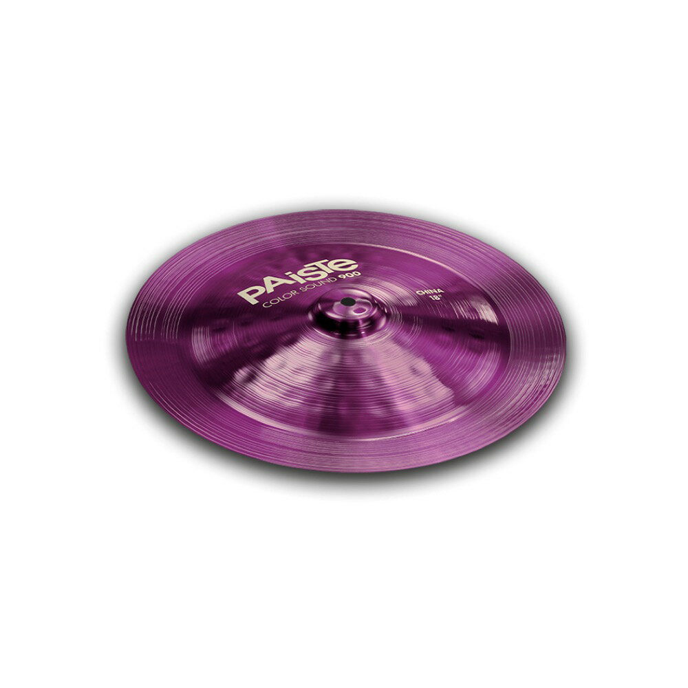 パイステ チャイナシンバル 18インチ Color Sound 900 Purple China 18" PAISTE