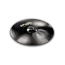 PAISTE Color Sound 900 Black Crash 20" クラッシュシンバル※画像はサンプルです。詳細に関しては、商品説明をご確認ください。Color Sound 900シンバルは、900 Seriesのモデルに基づいています。900 Seriesと基本的に同じサウンドと機能で、同じ柔軟性と感触がありますが、カラーコーティングにより、サウンドが若干ドライになり、サスティーンが少し短くなり、よりフォーカスしたアタックになります。明るい半透明の色は、溝やハンマーマークの自然な外観を保ち、鮮やかな輝きを放ちます。【Basics】・Sizes：20"・Weight：Medium・Volume：Medium【Character】・Sound color：Medium・Frequency range：Wide・Frequency mix：Clean【Function】・Stick Sound：Washy・Response Intensity：Lively・Sustain：Medium・Bell character：Integrated・Feel：Medium・カラー：Black（ブラック）