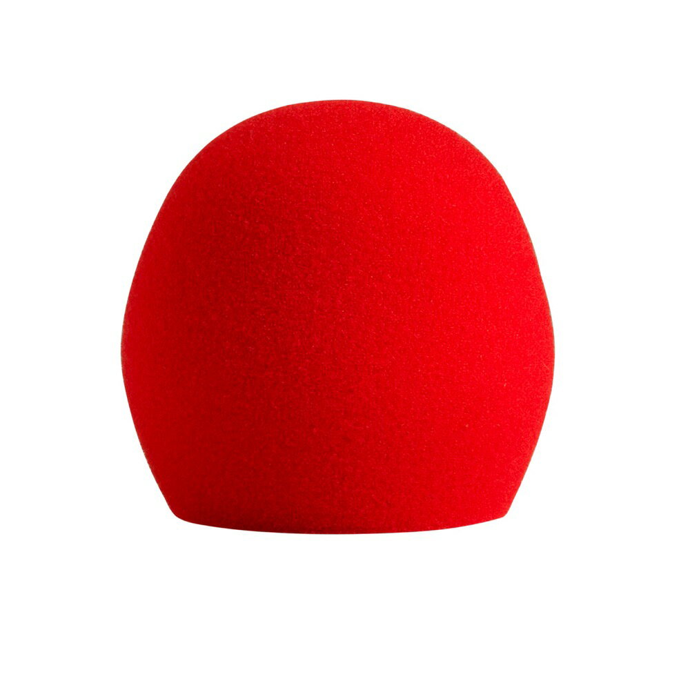 SHURE シュア A58WS-RED ハンドヘルドマイク用ウインドスクリーン レッドShure製のハンドヘルドマイク用ウインドスクリーンです。【対応機種】PG48、PG58、SM48、SM58、Beta58A、565SD・カラー：赤