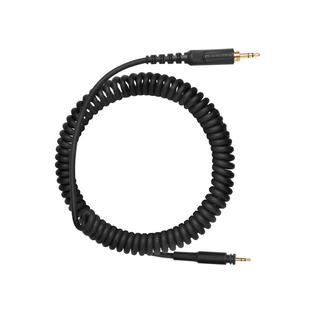 SHURE シュア SRH-CABLE-COILED ヘッドホン用コイルケーブル カールコード