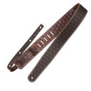 Richter Straps リヒターストラップ #1500 Raw II Contour Sew Brown ギターストラップ