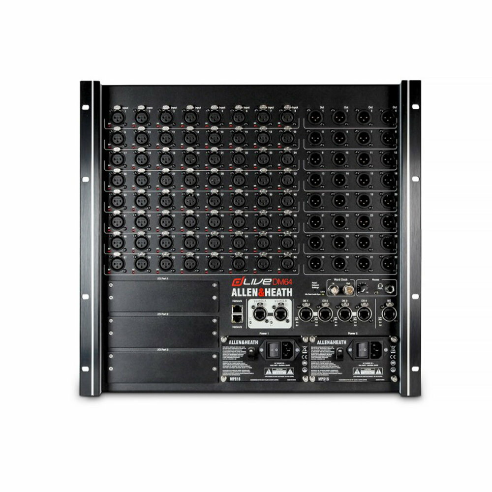 Allen & Heath アレンアンドヒース dLive-DM64 dLive S class用ミックスラック