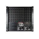 Allen & Heath アレンアンドヒース dLive-DM64 dLive S class用ミックスラック■ミックスラック(dLive S class用エンジン）■96kHz128入力チャンネル64出力バス16FX16DCAIO：64マイク/ライン入力32ライン出力3オプションカードスロットRJ45（2ネットワークポート2gigaAECポート4DXポート1MEポート）2BNC（ワードクロックI/O）1ヘッドホン出力1PSU（リダンダントPSUはオプション）寸法（W×H×D）：482.6×458×313mm10U質量：約21kg■DLIVE-DM64/JPX