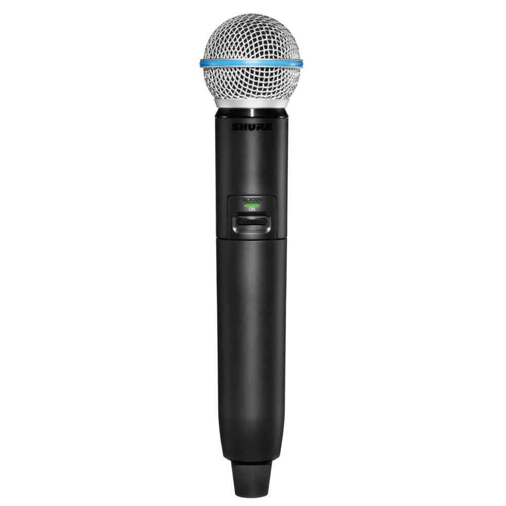 SHURE シュア GLXD2+/B58=-Z2 ハンドヘルド型送信機 ワイヤレスマイク 2.4GHz帯