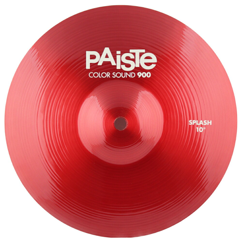 ѥ ץå奷Х 10 Color Sound 900 Red Splash 10 PAISTE