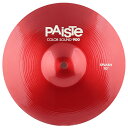 パイステ スプラッシュシンバル 10インチ Color Sound 900 Red Splash 10インチ PAISTE