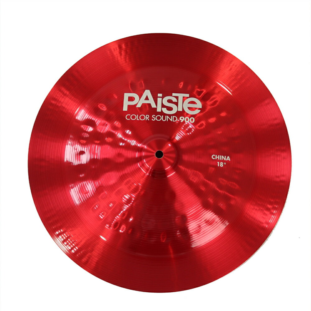 PAISTE パイステ Color Sound 900 Red China 18" チャイナシンバル