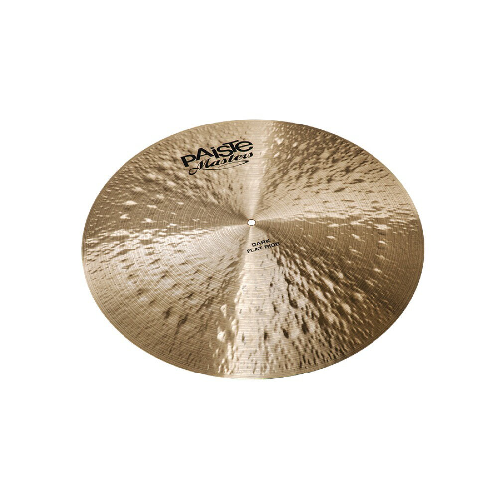 パイステ ライドシンバル 22インチ Masters Dark Flat Ride 22" PAISTE