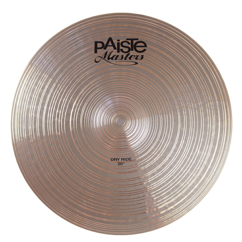 パイステ ライドシンバル 20インチ Masters Dry Ride 20" PAISTE