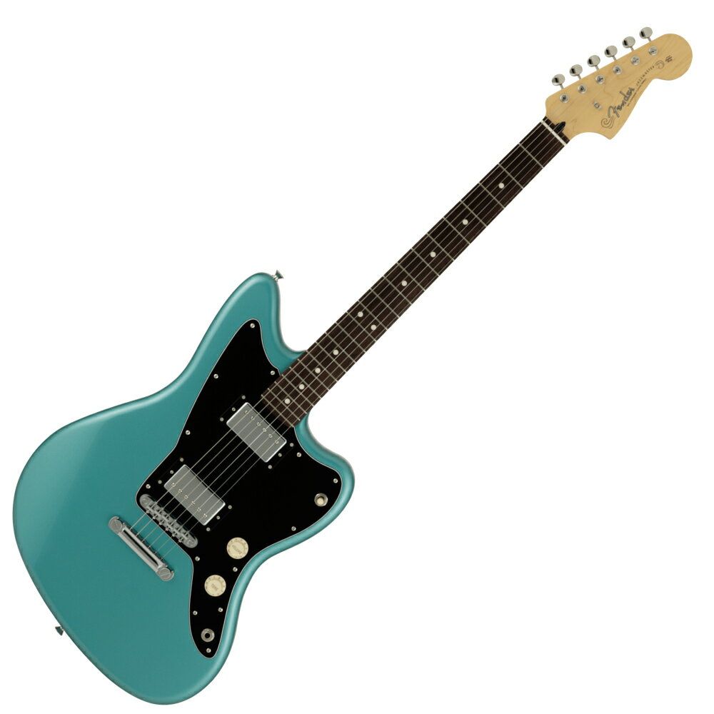 Fender ե Made in Japan Limited Adjusto-Matic Jazzmaster HH Rosewood Fingerboard Teal Green Metallic 쥭 㥺ޥ