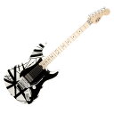 EVH C[uCGC` Striped Series White with Black Stripes GLM^[