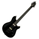 EVH Wolfgang Special, Ebony Fingerboard, Stealth Black エレキギター伝説的なギタリスト、エディ・ヴァン・ヘイレンによって世界中のアリーナでロードテストされたWolfgang Specialは、見惚れるようなスタイルと豪快なサウンド、あの高速プレイに耐えうる仕様で、まさに音楽を奏でるサラブレッドのようなギターです。Wolfgang Specialは、アーチドトップのバスウッドボディと、頑丈なグラファイトで補強されたボルトオンクォーターソーンメイプルネ ックを特徴とし、エディ・ヴァン・ヘイレンのストイックな仕様に見合ったウレタンバックフィニッシュに手作業によって仕上げられています。エネルギッシュなリフとリード音に対応する12インチ〜16インチコンパウンドラジアスのエボニー指板には22本のジャンボフレットとパーロイドドットのインレイが施されています。ネックエンドにはスポークホイールが付いており、トラスロッドの調整も簡単に行えます。2基のカスタム設計EVH Wolfgang Alnico 2ハムバッカーは、ボディに直接マウントされ、ダイナミックでありながら、明瞭なボイシングだけでなく、強力なコード弾きとメロディーラインを支える豊かなサスティーンを提供します。頑丈で信頼性の高いEVHブランドのFloyd RoseロッキングトレモロとFloyd Roseロッキングナットのコンビネーションにより、過激なアーム奏法をしても正確なチューニングを維持します。瞬時にドロップDチューニングに切り替えられる便利なEVH D-Tunaを装備しています。トレブルブリードサーキット付きのボリュームノブに採用された500K EVH Bourns Low Friction Potは滑らかな音の増幅をもたらし、トーンコントロールノブに採用された250K EVH Bourns High Friction Potは突然のトーンシフトを防ぎます。いつでもすぐステージに立てる仕様のWolfgang Specialは、ブラックのボディバインディングにハードウェアを備えています。【spec】Neckヘッドストック:EVH Wolfgangネック:Quartersawn Mapleネックフィニッシュ:Hand-Rubbed Satin Urethaneネックシェイプ:Wolfgang Backshapeネック:Bolt-On with Graphite Reinforcementネックの太さ:..805” at 3rd & .890” at 12th Fretフィンガーボードラジアス:12”-16” Compound Radius (304.8 mm to 406.4 mm)フィンガーボードの素材:Ebonyポジションインレイ:Black Dotフレット数:22トラスロッド:EVH-Branded with Wheelトラスロッドナット:Heel-Mount Truss Rod Adjustment Wheelナット:Floyd Rose R2 Lockingナット幅:1.625” (41.3 mm)ナットの素材:Floyd Rose R2 Lockingボディボディ:Arched Basswoodボディフィニッシュ:Gloss Urethaneボディシェイプ:Wolfgangボディ素材： BasswoodHardwareブリッジ:EVH-Branded Floyd Rose Locking Tremolo with EVH D-TunaTREMOLO BLOCK:Brassピックアップカバー:Zebraコントロールノブ:Black Knurled with White IndicatorSWITCH TIP：Blackハードウェアフィニッシュ:Blackチューニングマシーン:EVH-Branded GotohSTRING TREES:Floyd Rose Retainer Barストリング:EVH Nickel Plated Steel (.009-.042 Gauges)トレモロアーム:Floyd Rose 1000 Series Lockingストラップボタン:OversizedElectronicsブリッジピックアップ：Direct Mount EVH Wolfgang Humbuckingネックピックアップ:Direct Mount EVH Wolfgang Humbuckingピックアップコンフィギュレーション：HHコントロール:Volume (500K EVH Bourns Low Friction Pot) with Treble Bleed Circuit, Tone (250K EVH Bourns High Friction Pot)スウィッチ:3-Position Toggle: Position 1. Bridge Pickup, Position 2. Bridge and Neck Pickups, Position 3. Neck Pickup