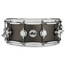 DW ディーダブリュー DW-SBB-1408SD/BRASS/C Collector's Black Stain over Brass Snare Drums スネアドラム