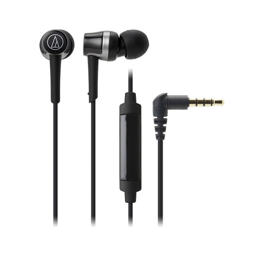 AUDIO-TECHNICA オーディオテクニカ ATH-CKR30iS BK スマートフォン用カナル型イヤホン AUDIO-TECHNICA オーディオテクニカ ATH-CKR30iS BK スマートフォン用カナル型イヤホン