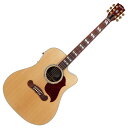 Gibson ギブソン Songwriter Standard EC Rosewood Antique Natural エレクトリックアコースティックギター※ご購入後、15日以内に必ず同梱されるユーザー登録カードに必要事項をご記入の上、ギブソン・ジャパンへご郵送下さい。ユーザー登録したご本人に限り、メーカー規定の故障に対してのみ、無期限での保証が提供されます。Songwriter Standard EC Rosewoodモダンな仕様に昇華したローズウッド版スクエアショルダー2003年の登場以来、高い評価を得ている Songwriterシリーズは、独自開発のボディシェイプと1930年代ギブソンの由緒あるブレーシング・パターンとの融合によってパワフルな鳴りとクリアなトーンの両立を実現した、ユニークなドレッドノート・ラインです。ローズウッドを贅沢に使用したボディ・サイド＆バックと30年代のブレーシング・パターンを持つシトカ・スプルース・トップの組み合わせにより、プレイヤーは表現力豊かなダイナミックレンジを獲得することになるでしょう。【Songwriter Standard EC Rosewood Specifications】BodyBody Shape：Square ShoulderTop Material：Sitka spruceBack Material：RosewoodSide Material：RosewoodBracing：Traditional hand-scalloped Advanced X-bracingBinding：Multi-ply top, single-ply backFinish：NitrocelluloseNeckNeck Material：MahoganyNeck Profile：RoundScale Length：25.5" / 64.77cmFingerboard Material：RosewoodFingerboard Radius：12" / 304.8mmNumber of Frets：20Frets：StandardNut Material：TusqInlays：Mother-of-pearl ParallelogramHardwareTuners：Grover Rotomatic w/ Kidney ButtonsTuner Plating：GoldTruss Rod Cover：B/WPick Guard：Custom LineSaddle Material：TusqBridge：Custom LineBridge Pins：TusqElectronicsControls：Rib mounted controls with tunerMiscellaneousStrings：0.053, 0.042, 0.032, 0.024, 0.016, 0.012Case：Gibson HardshellIncluded Accessories：Includes Gibson Accessory Kit