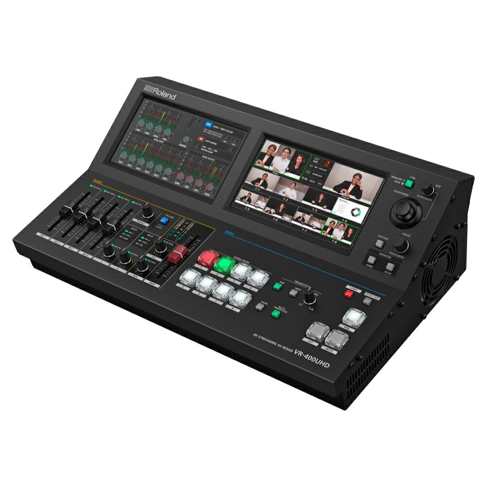 ROLAND ローランド VR-400UHD 4K STREAMING AV MIXER ストリーミングミキサー ビデオミキサー