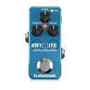 tc electronic INFINITE MINI SAMPLE SUSTAINER サンプル＆サスティンペダル ギターエフェクター