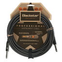 BLACKSTAR ブラックスター PROFESSIONAL CABLE 6M STR/STR ギターケーブル 6メートル 両側ストレートプラグ シールドBlackstar トーンに最適な信号経路。これらのケーブルは、妥協のない信号パスと究極の Blackstar トーンを提供するケーブルを作成するために、市場で最高品質のケーブルと比較してベンチマークされています。Blackstar ケーブルは、高品質の編組シールドで構成されています。これにより、ほとんどの中低レベルのケーブルに使用されている標準スパイラル シールドよりもケーブルの耐久性がはるかに向上し、電気絶縁性が向上します。Blackstar は、編組シールドを使用しても柔らかさと柔軟性を維持するために、ケーブルの内部構造も変更しました。Blackstar ケーブルには、PVC ジャケットが施されているため、優れた柔軟性があり、ケーブルのもつれを軽減し、シールド リングにより静電容量とマイクロフォニック効果を軽減します。すべての Blackstar ケーブルは、完全にリサイクル可能な素材を使用して持続可能な方法でパッケージ化されています。Blackstar プロフェッショナル シリーズ計器ケーブルの主な特徴:銅チップコネクタ (ストレート対ストレート、ストレート対アングル)AWG21 99.95% 無酸素銅導体により、信頼性の高い低インピーダンス信号を実現6.5mm / 1 4 インチのアウタージャケットにより柔軟性と耐久性が向上99% 銅編組シールドにより最適な信号転送を実現シールドリングは静電容量とマイクロフォニック効果を低減します 絶縁ワイヤが超低ノイズと高い RF 除去を実現100%リサイクル可能な素材で作られたパッケージ