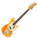 Fender フェンダー Vintera II 70s Competition Mustang Bass RW CORA エレキベースVintera II 70s Mustang Bassは、70年代のタイムレスなサウンドを現代に蘇らせ、フェンダーならではのアイコニックなルックス、インスピレーション、比類ないトーンを提供します。Vintera II 70s Mustang Bassは、アルダーボディにローズウッド指板のメイプルネックを採用し、パンチと透明感に溢れたクラシックなフェンダートーンを実現します。70年代初期の"C"シェイプネックは、直感的で魅力的なプレイアビリティを提供する70年代モデルのネックプロファイルをベースに設計されており、7.25インチラジアス指板とヴィンテージトールフレットにより、大胆なベンディングや繊細なビブラートが可能で、ヴィンテージの快適さが得られます。ヴィンテージスタイルの70年代式スプリットコイルピックアップは、温かでダイナミック、パワフルなフェンダーサウンドを提供します。ヴィンテージスタイルの4サドル式ブリッジとチューニングマシンは、クラシックなルックスに加え、イントネーションとチューニングの安定性を向上させます。Vintera II 70s Mustang Bassのクラシックなヴィンテージフィールと比類なきフェンダーサウンドで、あなたにしかできない、新たな音楽の歴史を刻み始めましょう。【FEATURES】■ アルダーボディ■ 7.25インチラジアスのローズウッド指板、ヴィンテージトールフレット■ 70年代初期の"C"ネックシェイプ■ ヴィンテージスタイル70年代式スプリットコイルピックアップ■ ヴィンテージスタイルMustang Bassブリッジ■ ヴィンテージスタイルオープンバックチューニングマシン【スペック】・プロダクトネーム：Vintera II '70s Competition Mustang Bass, Rosewood Fingerboard, Competition Orange・モデル番号：0149260339・シリーズ：Vintera II・オリエンテーション：Right-Hand・カラー：Competition Orange・原産国：MX・ネック：4-Bolt Standard・ネックフィニッシュ：Gloss Urethane・ネックシェイプ：Early '70s "C"・ネック：4-Bolt Standard・フィンガーボードラジアス：7.25" (184.1 mm)・フィンガーボードの素材：Slab Rosewood・ポジションインレイ：White Dot・サイドドット：・フレット数：20・トラスロッド：Vintage-Style Butt Adjust・トラスロッドナット：Vintage-Style Butt Adjust・ナット：Synthetic Bone・ナット幅：1.625" (41.3 mm)・ナットの素材：Synthetic Bone・ボディ：Alder・ボディフィニッシュ：Gloss Polyester・ボディシェイプ：Mustang Bass・ボディ素材：Alder・ブリッジ：4-Saddle Mustang Bass Strings-Through-Body・ピックガード：4-Ply Aged White Pearloid・ピックアップカバー：Black・コントロールノブ：Black Plastic・ハードウェアフィニッシュ：Nickel/Chrome・チューニングマシーン：Fender '70s Vintage-Style Stamped Open-Gear・String Trees：Vintage-Style Disc・ストリング：Fender USA 7250M Nickel Plated Steel (.045-.105 Gauges), PN 0737250406・ネックプレート：4-Bolt with "F" Logo・ストラップボタン：Vintage-Style・ミドルピックアップ：Vintage-Style '70s Split Single-Coil Mustang Bass・ピックアップコンフィギュレーション：Split Single-Coil・コントロール：Master Volume, Master Tone・スウィッチ：None・フレットサイズ：Vintage Tall・スケール：30" (762 mm)・ギグバック付き