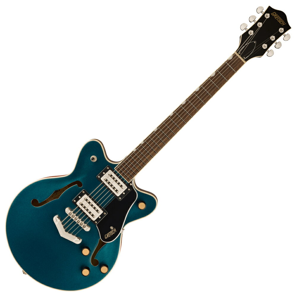 GRETSCH Ob` G2655 Streamliner Center Block Jr. Double-Cut with V-Stoptail Midnight Sapphire GLM^[