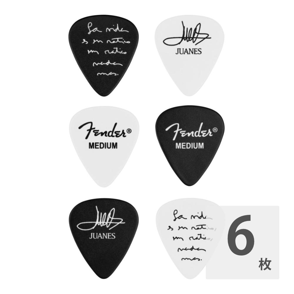 ե ԥå 6 å ߥǥ JUANES 351 CELLULOID PICKS 6 Fender